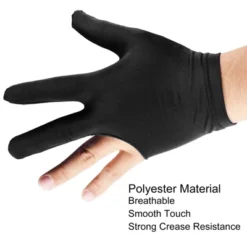 Unique Bargains Polyester Breathable Smooth Touch 3 Fingers Pool Gloves 3 Pcs -Outdoor Sports Series GUEST 1e1fe941 bb09 40bd 9637 a594bd1d0f9b