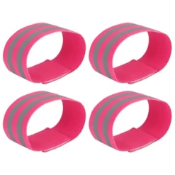 Unique Bargains Elastic High Visibility Night Cycling Bracelet Reflective Armbands 4 Pcs -Outdoor Sports Series GUEST 1e2b4e38 2295 434d aa27 6009609c985c