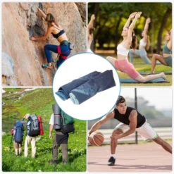 Unique Bargains Sun Protection Arm Sleeves Gray 1 Pair -Outdoor Sports Series GUEST 2014b11e 089e 4c21 8e3d 456b29d468fe