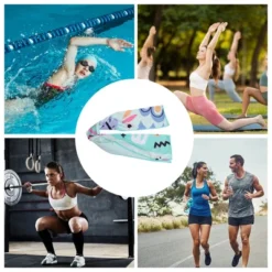 Unique Bargains Quick Dry Sports Towel 1 Pc -Outdoor Sports Series GUEST 20385a09 912e 45ca 87a8 ce7dc10d2b15