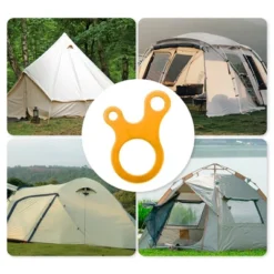 Unique Bargains Aluminum Alloy Cord Adjuster 8 Pcs -Outdoor Sports Series GUEST 209a6a12 69c1 4269 98d6 62eac3772d63