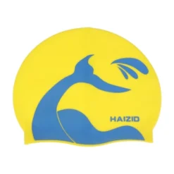 Unique Bargains Silicone Whale Tail Pattern Waterproof Swim Cap 1 Pc -Outdoor Sports Series GUEST 222fada1 f5ed 4db2 b120 3b7bb4fe1a94