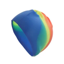 Unique Bargains Silicone Flat Swimming Cap Gray 1 Pc -Outdoor Sports Series GUEST 224dd6a4 d1ba 4834 965b 2eb992af844a