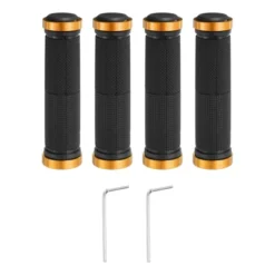 Unique Bargains Non-Slip Mushroom Double Lock-on Bike Handlebar Grips 5.12" 2 Pairs With Hex Wrench 13 Unique Bargains Non-Slip Mushroom Double Lock-on Bike Handlebar Grips 5.12" 2 Pairs With Hex Wrench -Outdoor Sports Series GUEST 22614a1f 5a78 4730 96ef db527dc47c97