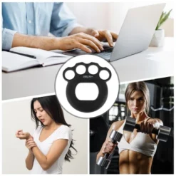 Unique Bargains Finger Ring Hand Grip Strengthener 1 Pc -Outdoor Sports Series GUEST 22be00b4 e5bd 4e74 8e2c 53feb880138e