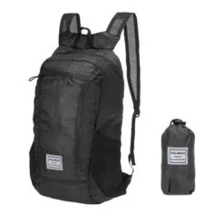 Unique Bargains Durable Polyester Material Water-Resistant Lightweight Portable Backpack -Outdoor Sports Series GUEST 23d27a6a f869 4642 8672 1e887ec6a5ef