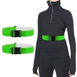Unique Bargains Adjustable High Visibility Running Reflective Belt For Motorcycling Cycling 2 Pcs -Outdoor Sports Series GUEST 244c2aa1 0fac 4380 81a5 11b8473cc12f