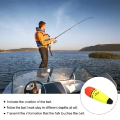 Unique Bargains Saltwater Freshwater EVA Fishing Slip Bobbers 4 Pcs -Outdoor Sports Series GUEST 24a7d576 0ec2 4b3e be5e a5fc71551fb0