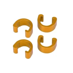 Unique Bargains Bike MTB Brake Cable Derailleur Line Case C Shape Buckle Clasps Gold Tone 5 Pcs -Outdoor Sports Series GUEST 250d1734 b0e6 4fe2 8168 fe64fa483084