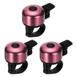 Unique Bargains Aluminum Loud Crisp Clear Sound Mini Bicycle Bells 3 Pcs -Outdoor Sports Series GUEST 262312b9 ba06 4369 b574 7396e355702e