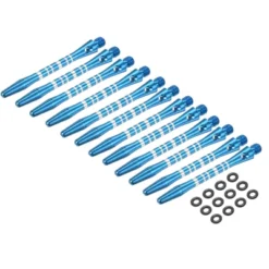 Unique Bargains Medium 2BA Thread Aluminum Dart Shafts With Rubber Rings For Steel Tip 12 Pcs -Outdoor Sports Series GUEST 2865be13 10be 448c a85d 2ff3fcdf7fd0
