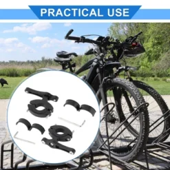 Unique Bargains Universal Bike Bottle Holder 2 Set