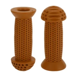 Unique Bargains Child Bike Handlebar Grips Covers 3.94" Brown 1 Pair -Outdoor Sports Series GUEST 28b6250e 6012 4189 9e2f fbee08295234