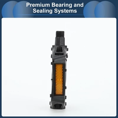 Unique Bargains Cycling Bike Pedal 9/16" Spindle Cycling Anti-Slip Widened Pedal Black For Road Mountain BMX MTB Bike 5 Unique Bargains Cycling Bike Pedal 9/16" Spindle Cycling Anti-Slip Widened Pedal Black For Road Mountain BMX MTB Bike - Image 5