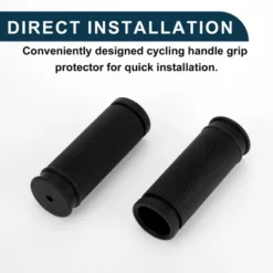 Unique Bargains Bike Handlebar Grips Covers 3.35" Black 1 Pair -Outdoor Sports Series GUEST 29438ba0 7143 41cc a0f1 a556b467b4f5