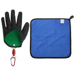 Unique Bargains Waterproof Puncture Resistant Non-Slip Fishing Gloves (Left) -Outdoor Sports Series GUEST 2ba2ca62 f5cf 43e8 b096 e43650c7cc37