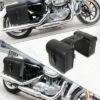 Unique Bargains Motorcycle Saddlebag Side Tool Bags Cycling Luggage Bag 1 Pair
