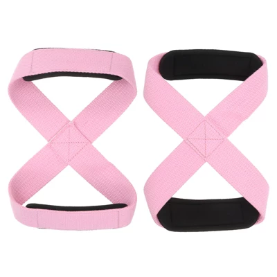 Unique Bargains Cotton SBR Sponge Pads Figure Lifting Straps 2 Pcs Light Pink M 5 Unique Bargains Cotton SBR Sponge Pads Figure Lifting Straps 2 Pcs Light Pink M - Image 5