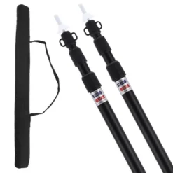 Unique Bargains Aluminum Alloy Adjustable Replacement Camping Tarp Poles For Shelter -Outdoor Sports Series GUEST 2c495d58 c0bc 4489 9313 8e85193fcc87