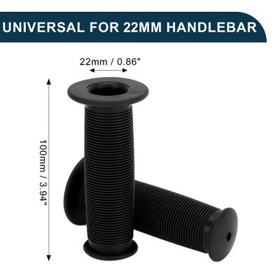 Unique Bargains Bike Handlebar Grips Covers 3.94" Long Black 1 Pair 4 Unique Bargains Bike Handlebar Grips Covers 3.94" Long Black 1 Pair - Image 4