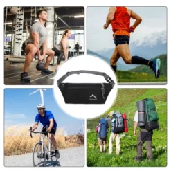 Unique Bargains Breathable Pure Color Running Belt 1 Pc -Outdoor Sports Series GUEST 2d16948f 1873 4f5f 9a6d b6ab3a6393c5