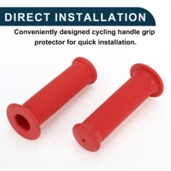 Unique Bargains Bike Handlebar Grips Covers 4.61" Red 1 Pair -Outdoor Sports Series GUEST 2d418348 ff82 439e b6c0 15e68e2ea89b