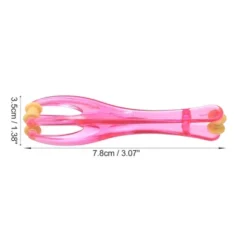 Unique Bargains Finger Muscle Pain Ease ABS Three Trigger Point Handheld Finger Massager Rose Red 1 Pcs -Outdoor Sports Series GUEST 2dba468e 8408 41d7 874e e471271a45f6