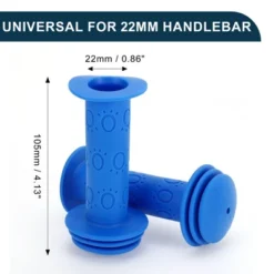 Unique Bargains Child Bike Handlebar Grips Covers 4.13" Blue 1 Pair -Outdoor Sports Series GUEST 2f30dc5e 4f57 4b09 81d0 12f9cf001e31