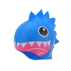 Unique Bargains Kid's Silicone Cartoon Shark Tooth Swim Cap 1 Pc -Outdoor Sports Series GUEST 3034db7b 7e3e 4fcd a88d ac3925b8b35c