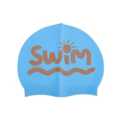 Unique Bargains Kid's Silicone Letter Print Swim Cap 1 Pc -Outdoor Sports Series GUEST 3062859e c883 43f4 89d2 c4c4e91355d8