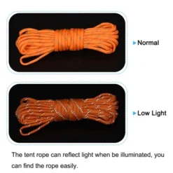 Unique Bargains Tent Ropes Nylon Reflective Guyline Cord With Aluminum Cord Adjusters For Camping Hiking -Outdoor Sports Series GUEST 30e163c4 acd5 4d53 b4b6 d1177be37686