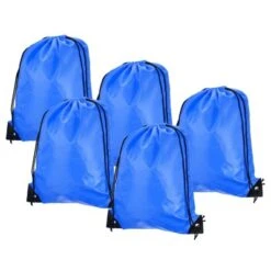 Unique Bargains Gym Sports Outdoor Traveling Nylon Polyester Drawstring Storage Bag 5 Pcs -Outdoor Sports Series GUEST 31fc98d3 270b 4da0 b0ea 9374d22e75b9