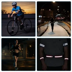 Unique Bargains Reflective Belt Bands Strip Reflective Gear For Cycling -Outdoor Sports Series GUEST 32938ebb 02ba 48c6 8325 0d47a27653a0 7
