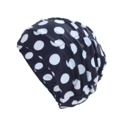Unique Bargains Nylon Dots Pattern Swimming Cap 1 Pc -Outdoor Sports Series GUEST 32d58032 33f6 41fe 8503 e45b1cfa34aa