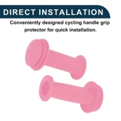 Unique Bargains Bike Handlebar Grips Covers 3.74" Pink 1 Pair -Outdoor Sports Series GUEST 3336044d 3a5b 4e92 b731 0ee1dd91fc02
