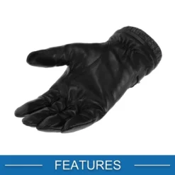 Unique Bargains Breathable Full Finger Glove Sheepskin Leather 1 Pair -Outdoor Sports Series GUEST 33909d44 b95a 4632 bc7c 0975b0eee0da