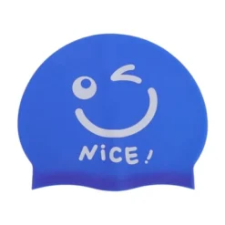 Unique Bargains Silicone Funny Face Swim Cap 1 Pc -Outdoor Sports Series GUEST 34d58985 0132 46b0 b557 d2498556b36a