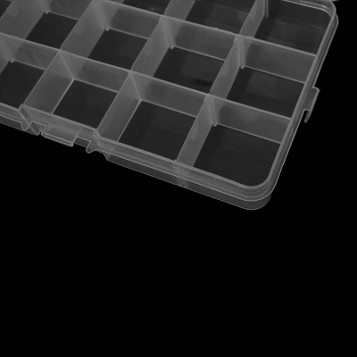 Unique Bargains Plastic Fishing Bait Storage Angling Tackle Box Container Clear 5 PCS 2 Unique Bargains Plastic Fishing Bait Storage Angling Tackle Box Container Clear 5 PCS - Image 2