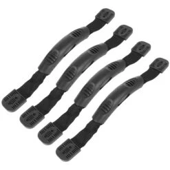 Unique Bargains Rubber Carry Handle With 2 Hole Base Black For Kayak Boat Canoe Black -Outdoor Sports Series GUEST 3597dcae f670 4235 8127 1969831992a5
