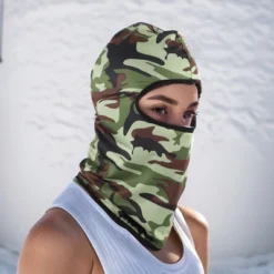 Unique Bargains Ice Silk Camouflage Balaclava Face Mask 1 Pc -Outdoor Sports Series GUEST 359e8f7c 6ca2 48a5 a8b2 ab4cd4c2fbad