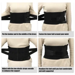 Unique Bargains Back Brace For Lower Back Pain Women Men With Removable Lumbar Pad For Ease Herniated Disc Scoliosis -Outdoor Sports Series GUEST 3621eb8f ebc4 4d6e a285 82304f5d67a4