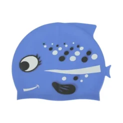 Unique Bargains Kid's Silicone Polka Dot Fish Swim Cap 1 Pc -Outdoor Sports Series GUEST 3711552d b1f8 4e51 b223 4c6181dd8949