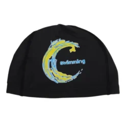 Unique Bargains Knitted PU Elastic Moon Pattern Swim Cap 1 Pc -Outdoor Sports Series GUEST 395898da d19b 4887 b8c0 279a02d28fa7