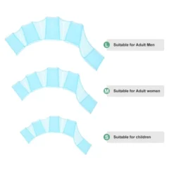 Unique Bargains Silicone Swimming Gloves Webbed Gloves Half-Finger Frog Type For Diving 2 Pairs -Outdoor Sports Series GUEST 399f7323 6c95 435a b8fa 64636ae36f98 1