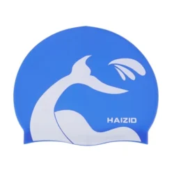 Unique Bargains Silicone Whale Tail Pattern Waterproof Swim Cap 1 Pc -Outdoor Sports Series GUEST 3b7dc03b cd75 4e17 90d1 a7dfd3137033