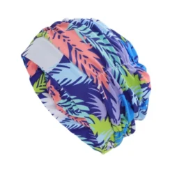 Unique Bargains Nylon Pleated Style Swimming Cap 1Pc -Outdoor Sports Series GUEST 3be22418 66c7 44f3 91ca 7bf61ee93130