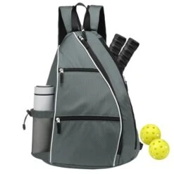 Unique Bargains Lightweight Durable Water Resistant Multi-Functional Tennis Pickleball Sling Bags -Outdoor Sports Series GUEST 3cd51eef 020d 4f0e b812 e67268d2288f