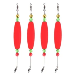 Unique Bargains Plastic Weighted Popping Corks Olive Fishing Floats Rigs 4 Pcs -Outdoor Sports Series GUEST 3d6f33f0 5b98 4b32 8023 90495af291d3