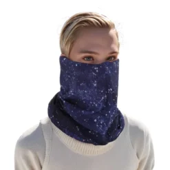 Unique Bargains Sunscreen Face Scarf Mask Deep Blue White 1 Pc -Outdoor Sports Series GUEST 3df2eafb 7838 4534 8d6e edea710fe0e8