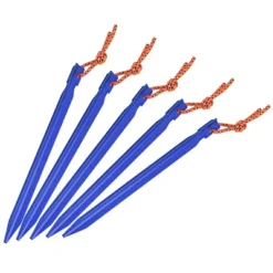 Unique Bargains Tent Stakes Y-Beam With Pull Rope Aluminum Alloy For Canopy Tarp 12 Pcs -Outdoor Sports Series GUEST 3f4b2c76 be3b 45b0 a63d 7d8aa6bbdd7e